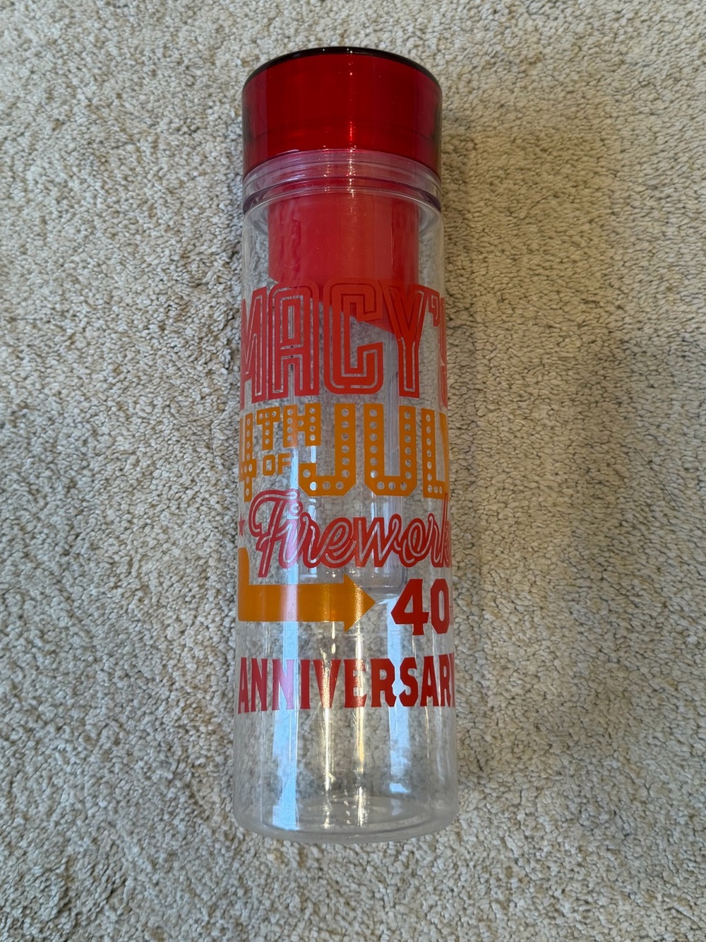 Macy's Fourth of July Fireworks 40th Anniversary tumbler